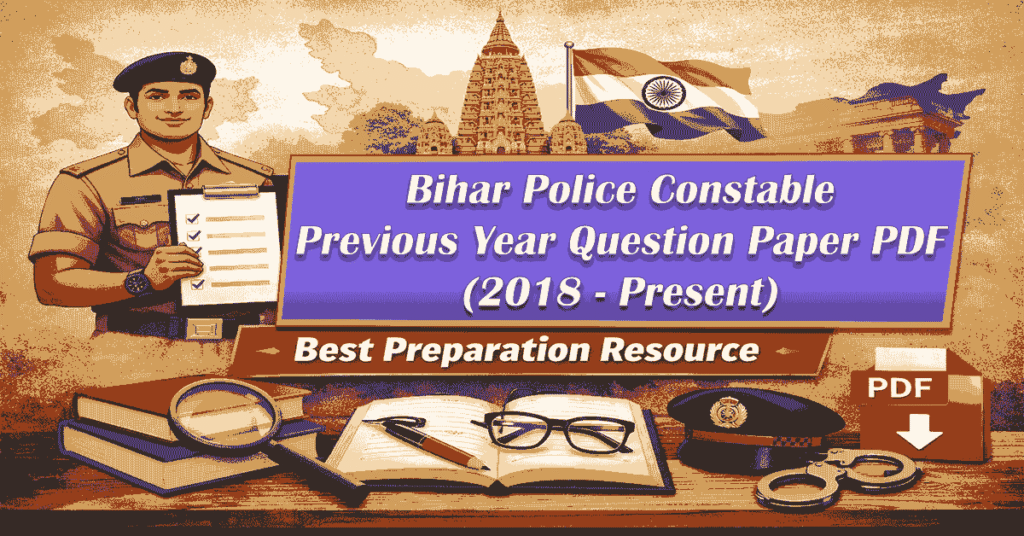 bihar police constable previous year question paper