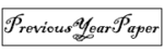 PreviousYearPaper